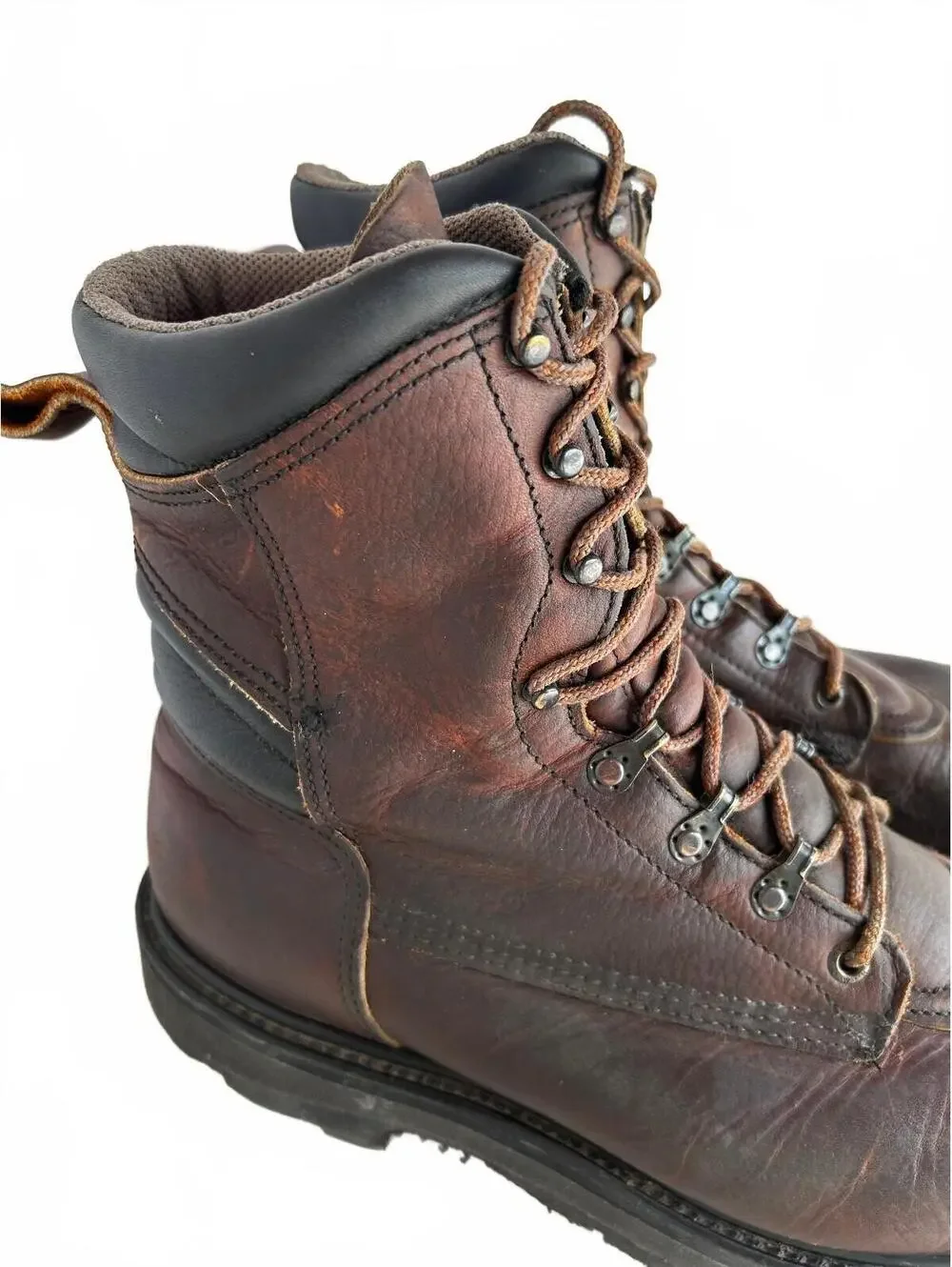 Vintage Red Wing 964 Leather Work Boots Men's 12D USA NWOT
